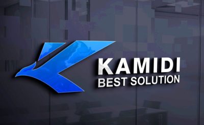 logo kamidi mockup